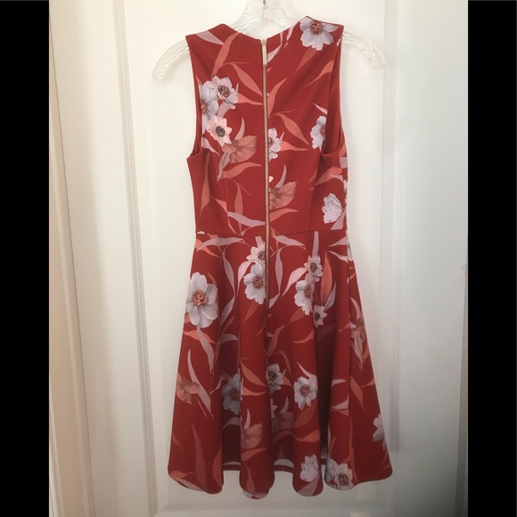 Ted Baker London ENYAA V-Neck Skater Dress - Picture 5 of 6